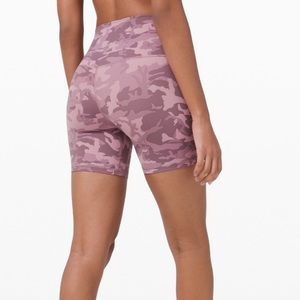 NWT lululemon Align Short Pink Camo
